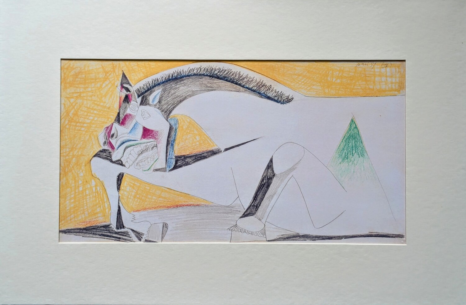 Horse  - Limited edition preparatory sketches Pablo Picasso Druck zu verkaufen