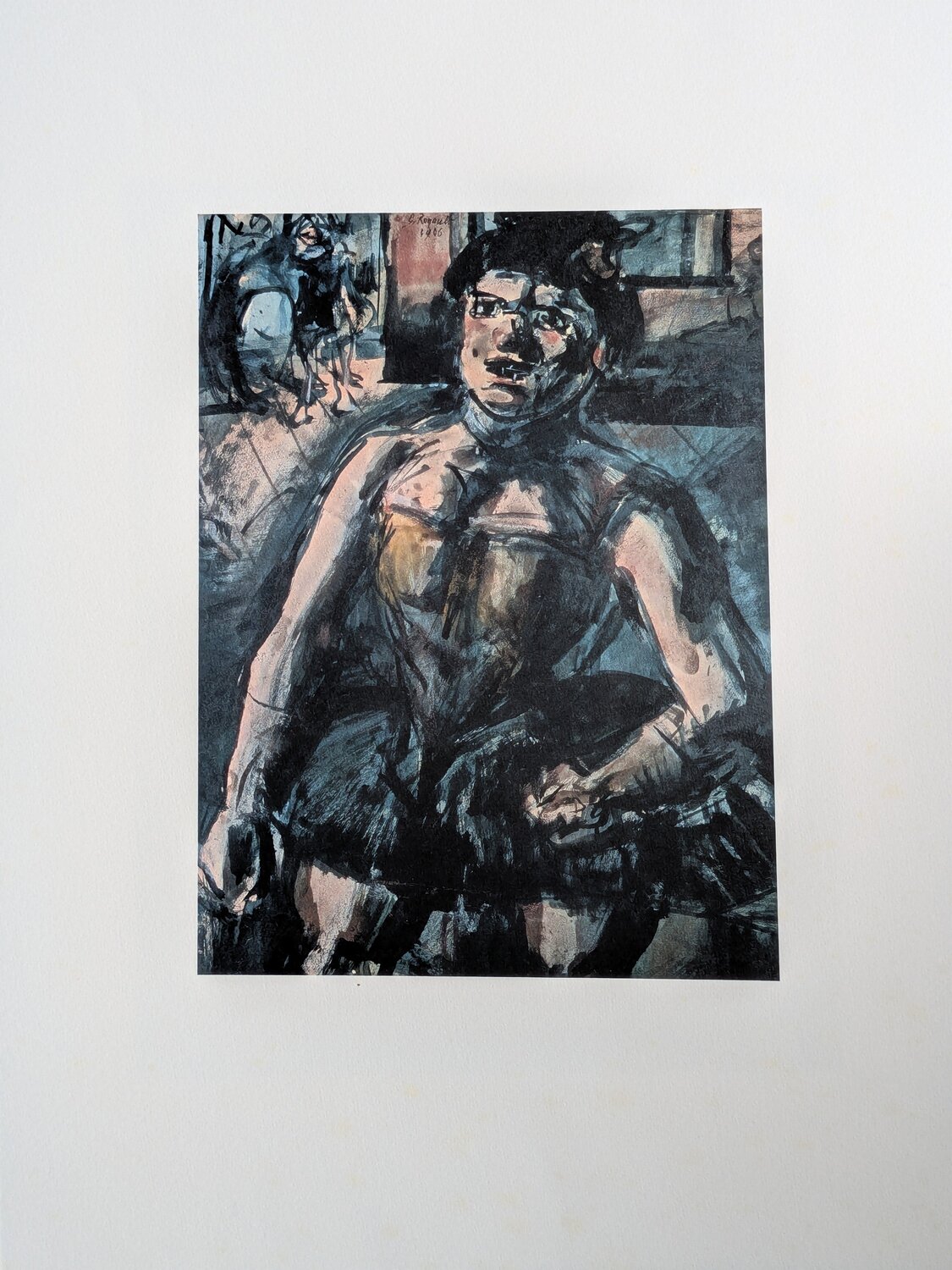 Ballerina - Art impression in colors Georges Rouault