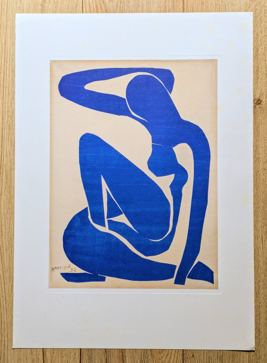 Blue Nude - Lithograph in colors Henri Matisse