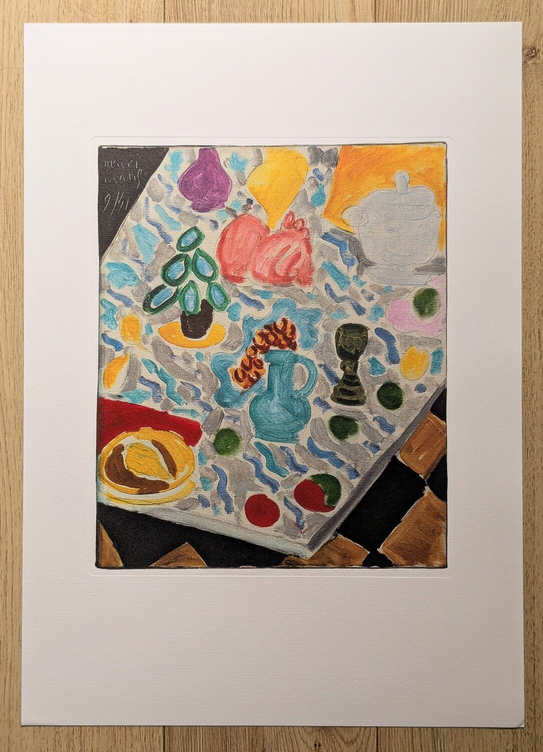 Still-Life - Lithograph in colors Henri Matisse