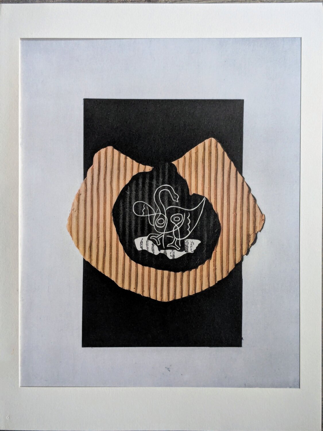 Bird - Limited Edition Phototype on paper, 1962 Georges Braque Druck zu verkaufen