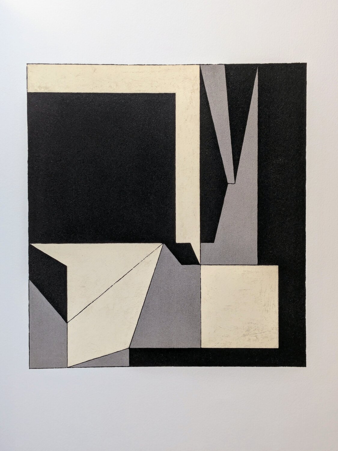 Abstraction - Original Lithograph in colors, 1972 / Op Art Victor Vasarely Werk auf Papier zu verkaufen