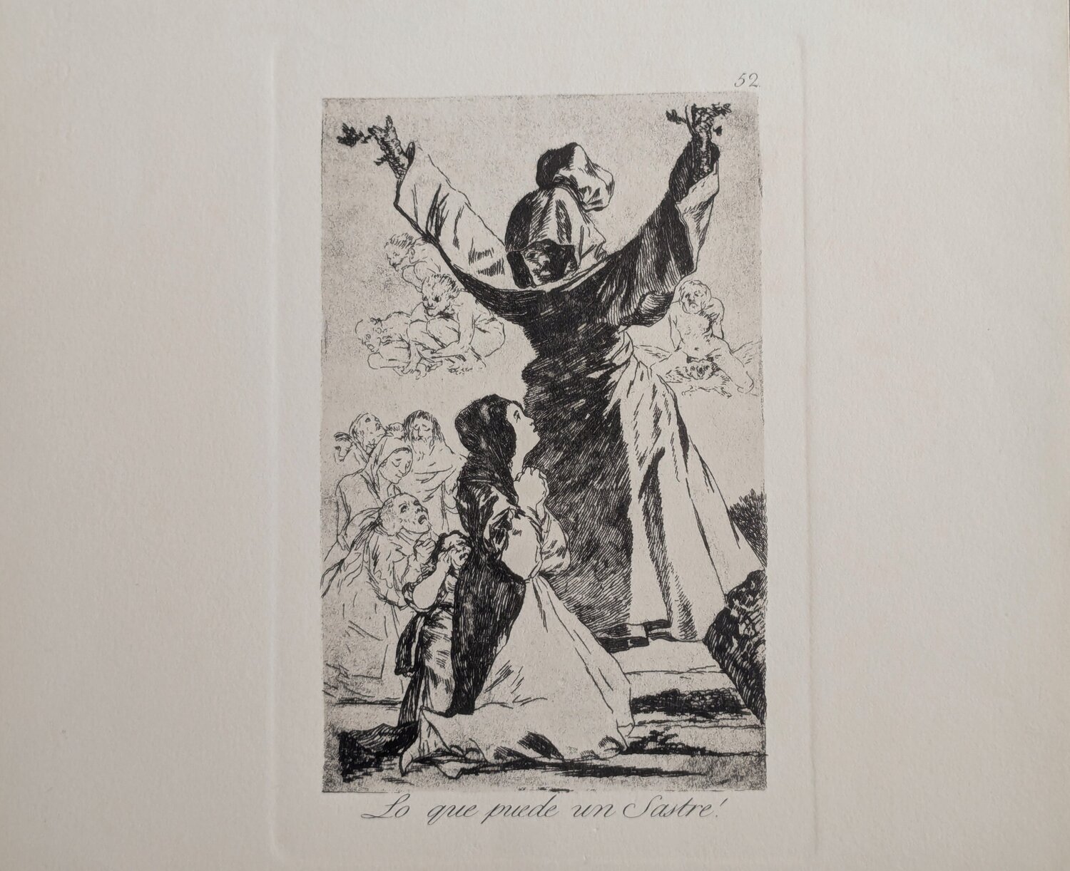 Los Caprichos - Lo que puede un Sastre! - Plate 47 Francisco de Goya Druck zu verkaufen