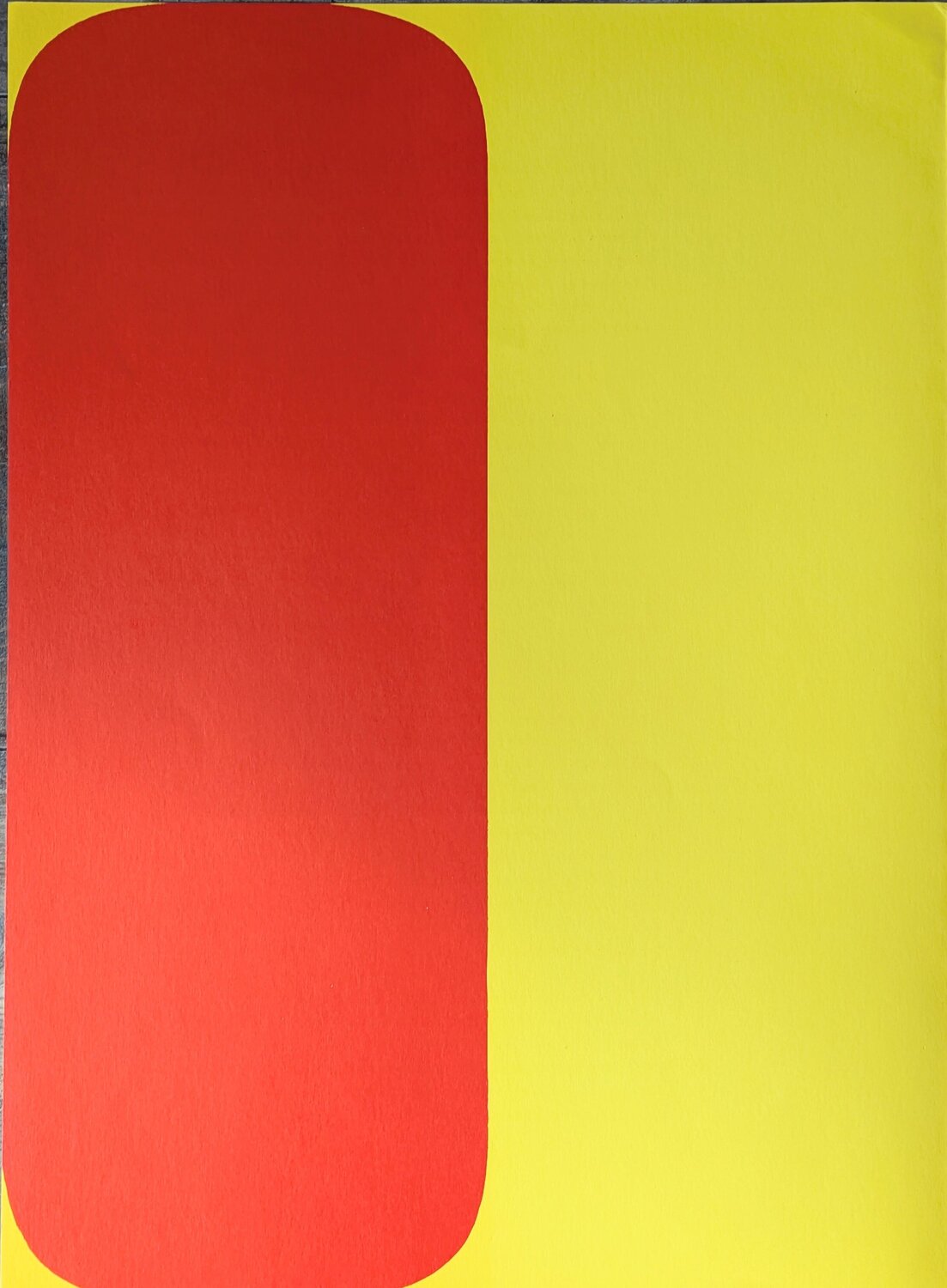 Red and Yellow - Original Color Lithograph, 1964 Ellsworth Kelly Werk auf Papier zu verkaufen