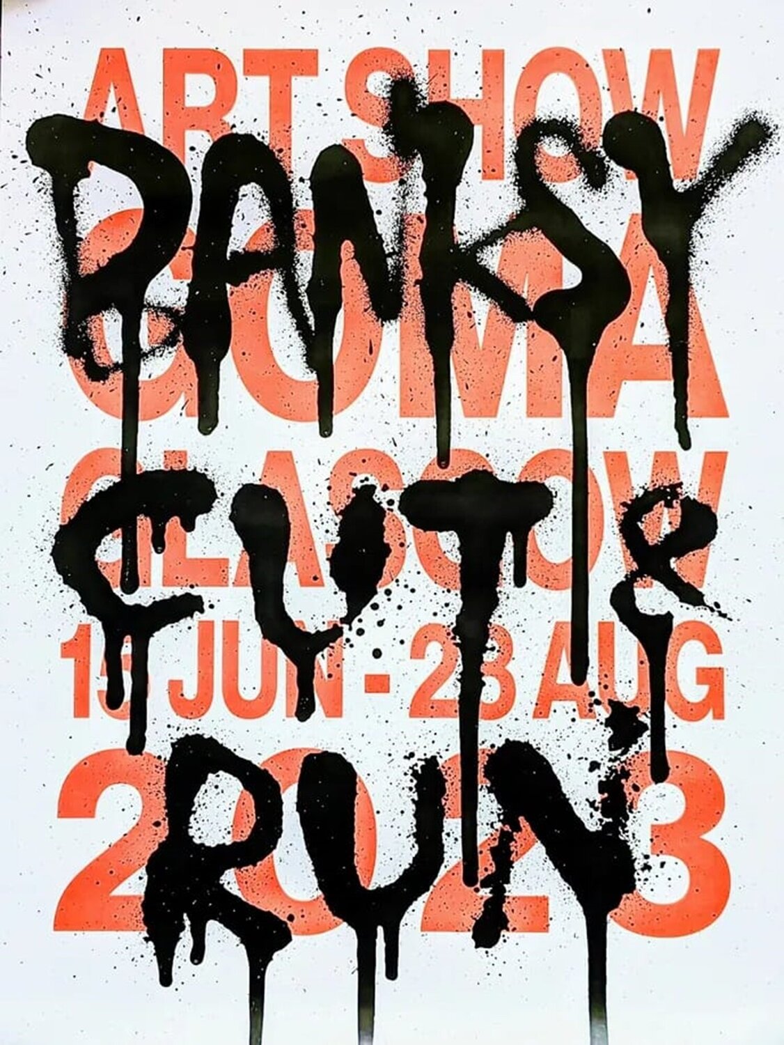 Screenprint on satin paper-Cut and Run, 2019 Banksy Werk auf Papier zu verkaufen