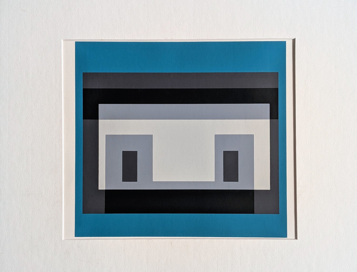 Joseph Albers - Variants, Double-side Screenprint on wove paper, 1971 Josef Albers Werk auf Papier zu verkaufen