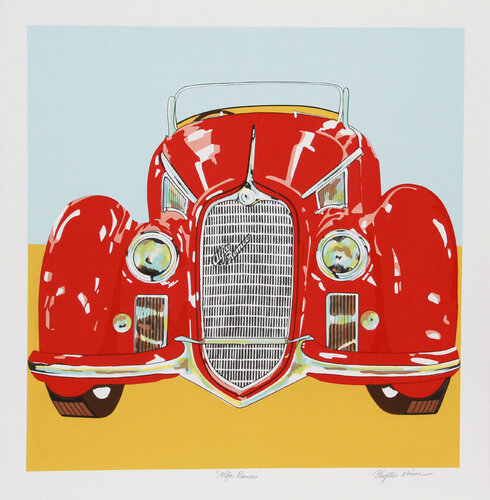 Alfa Romeo by Phyllis Krim, 인쇄 for Sale on Singulart