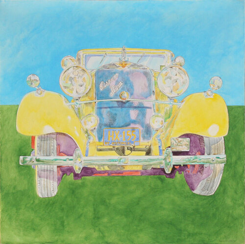 Hispano Suiza by Phyllis Krim, 회화 for Sale on Singulart