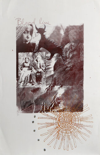 Blood Line II by Rebecca Baird, 인쇄 for Sale on Singulart