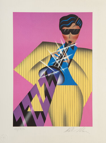 Trumpet by Robin Morris, Print for Sale on Singulart