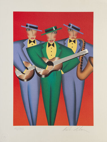 Tres Amigos by Robin Morris, Print for Sale on Singulart