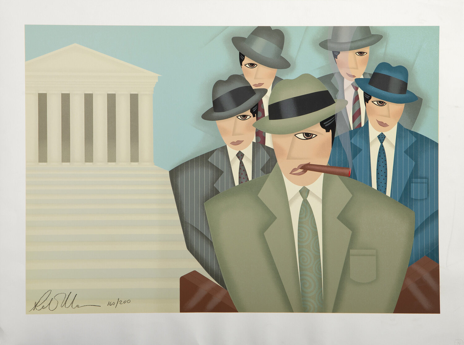 Bellhop Robin Morris Stampa in vendita