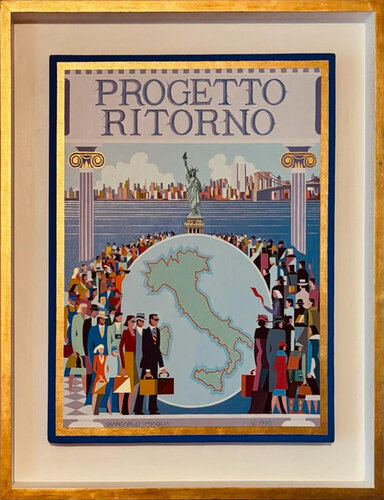 Progetto Ritorno by Giancarlo Impiglia, Painting for Sale on Singulart