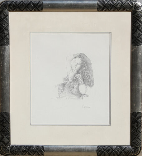 Woman in Lace by Douglas Hofmann, Work on Paper for Sale on Singulart