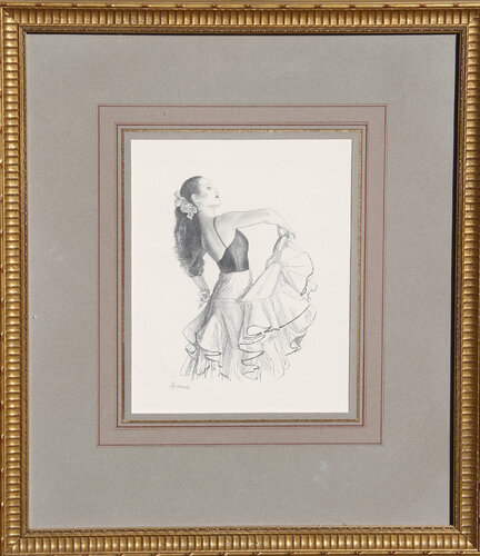 Spanish Dancer I by Douglas Hofmann, Work on Paper for Sale on Singulart