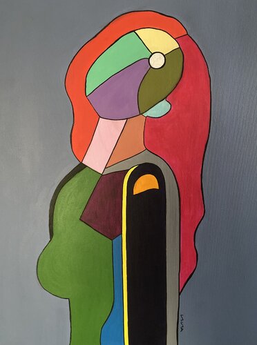 Nina FROM SPACE van Valentina Chiassolini, Schilderij te koop op Singulart