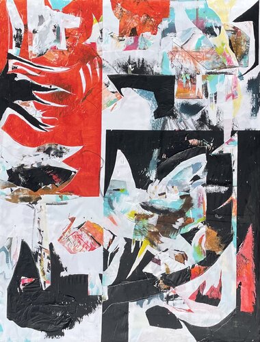 A blaze of light, a fierce delight par Alistair Tillen, Peinture en vente sur Singulart