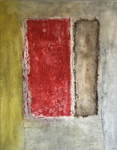 an old wall could tell many stories by Tom Schmid, 油畫 for Sale on Singulart