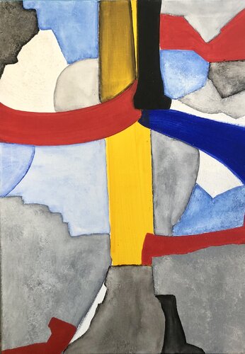 Yellow River II by Tom Schmid, Painting for Sale on Singulart