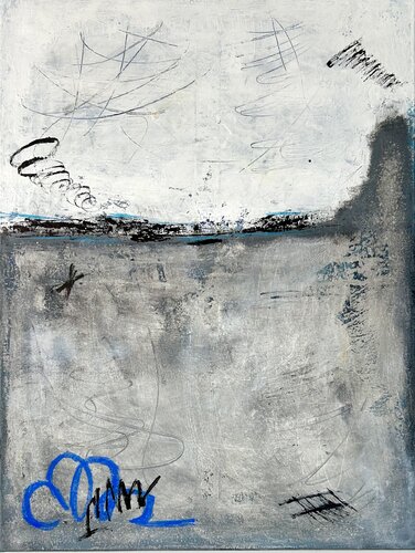Between yesterday and tomorrow par Tom Schmid, Peinture en vente sur Singulart