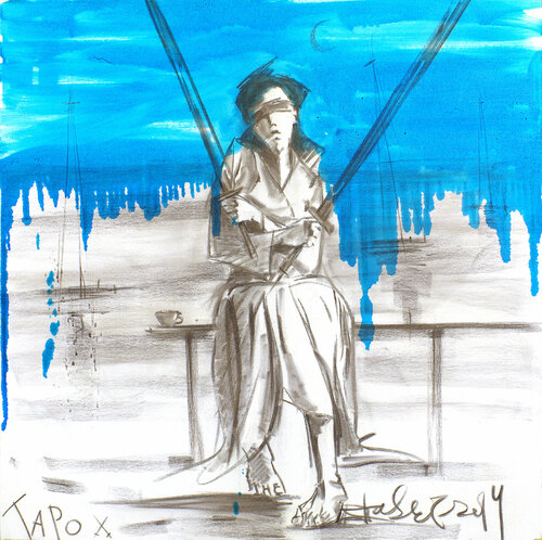 "Sea, Swords", series "Tarot" Dima Filatov