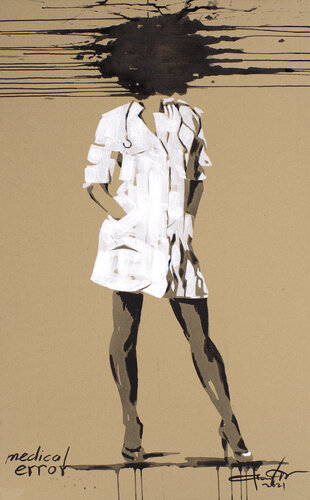 Medical error (Rem) by Dima Filatov, Painting for Sale on Singulart