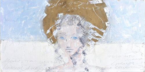 Winter Angel von Dima Filatov, Malerei kaufen auf Singulart