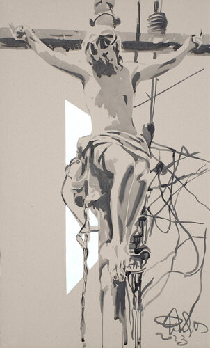 lighting (Jump series) par Dima Filatov, Peinture en vente sur Singulart