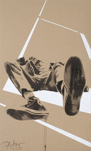 Roof par Dima Filatov, Peinture en vente sur Singulart