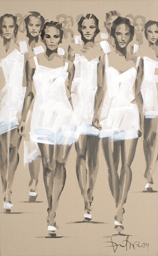 They are coming di Dima Filatov, Pittura in vendita su Singulart