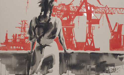 LaBor 2 par Dima Filatov, Peinture en vente sur Singulart