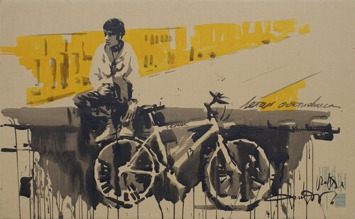 Paused in the summer di Dima Filatov, Pittura in vendita su Singulart