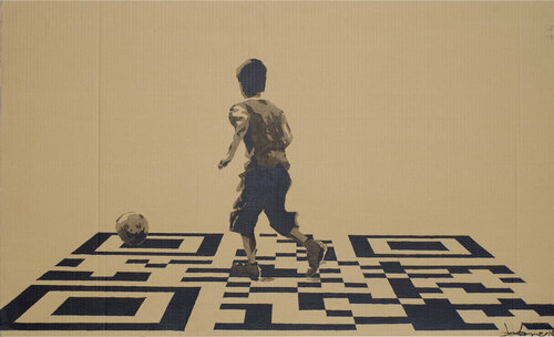 Childhood (from a series of QR-code) Dima Filatov