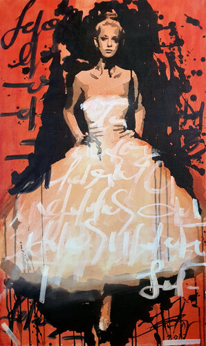 Fiancee (Fashion series) van Dima Filatov, Schilderij te koop op Singulart