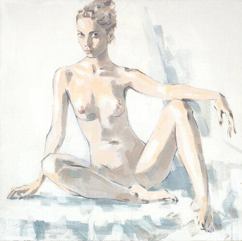 Nude model Dima Filatov