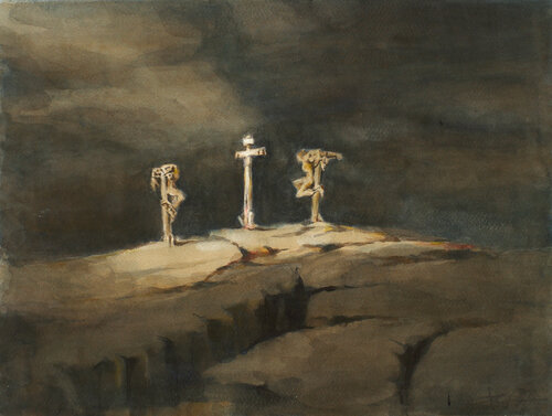 Calvary von Dima Filatov, Werk auf Papier kaufen auf Singulart