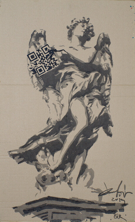 QR (St. Angel's Bridge, Rome) Dima Filatov