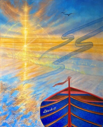 The Sun was born van Cæsiliæ, Schilderij te koop op Singulart