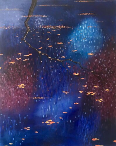 Fragments of Night di Cæsiliæ, Pittura in vendita su Singulart