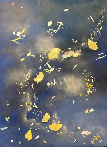 Whispers of Gingko van Cæsiliæ, Schilderij te koop op Singulart