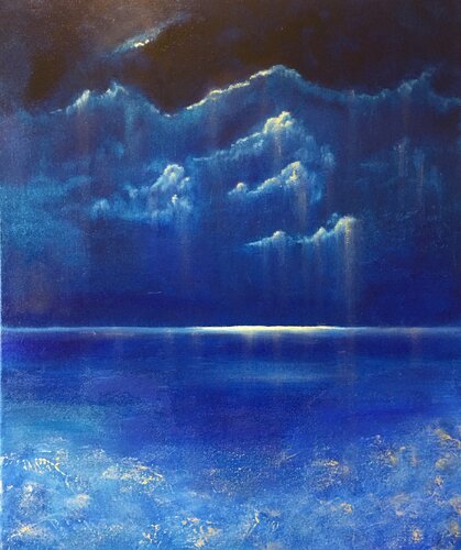 It's raining light von Cæsiliæ, Malerei kaufen auf Singulart