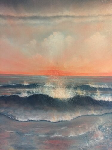 Splash of depth von Cæsiliæ, Malerei kaufen auf Singulart