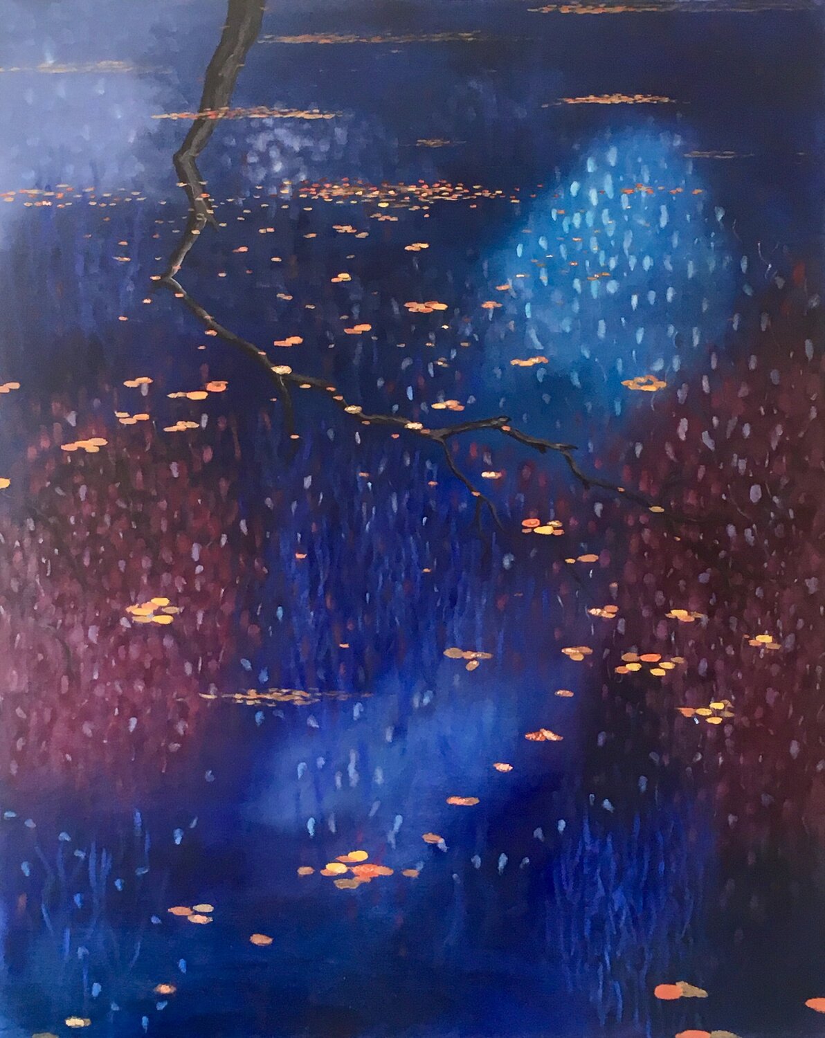 Fragments of Night Cæsiliæ Originalgemälde zu verkaufen