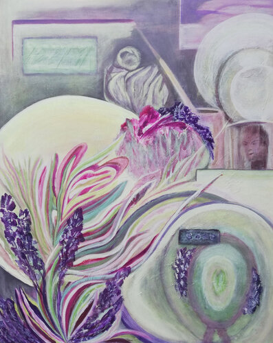 Die  Hutmacher - vom Werken und Wirken by Beate Mascialino, Painting for Sale on Singulart