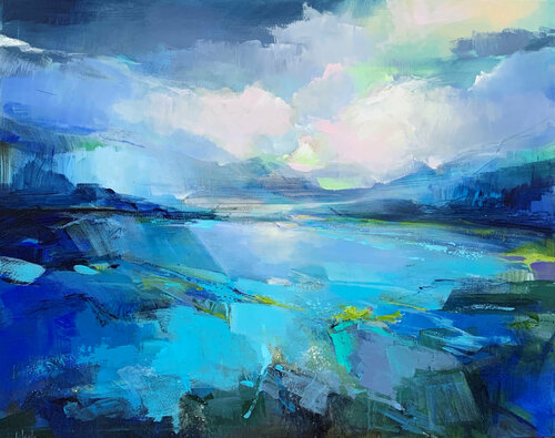 Waiting for the evening van Irina Laube, Schilderij te koop op Singulart