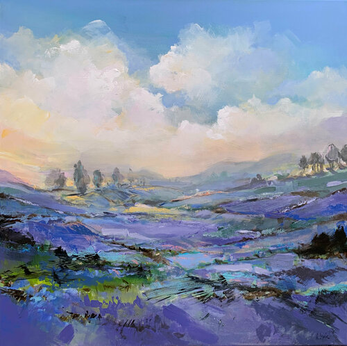 Lavender scent van Irina Laube, Schilderij te koop op Singulart