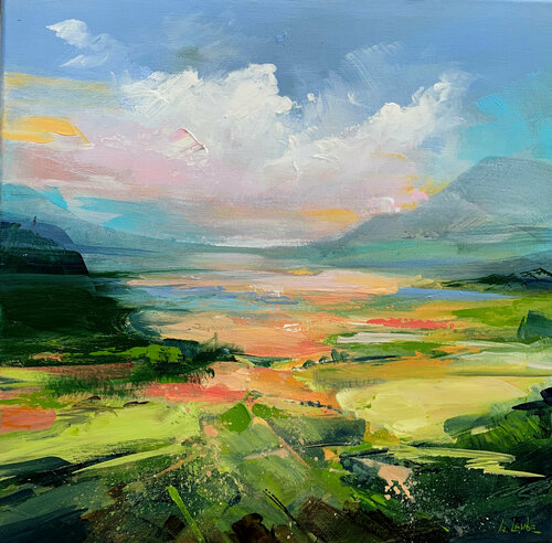 Summer cloud van Irina Laube, Schilderij te koop op Singulart