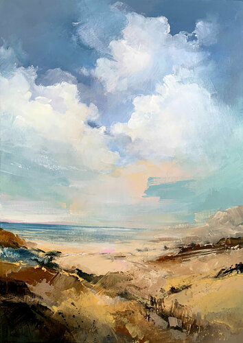 North Sea walk van Irina Laube, Schilderij te koop op Singulart