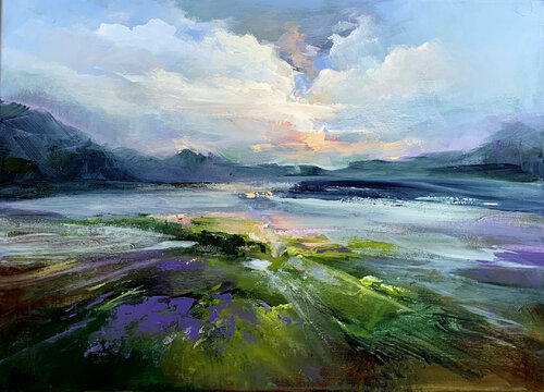 At the end of the day van Irina Laube, Schilderij te koop op Singulart