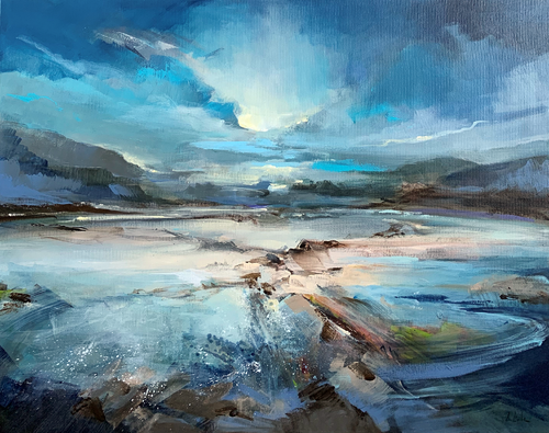 Evening tune van Irina Laube, Schilderij te koop op Singulart